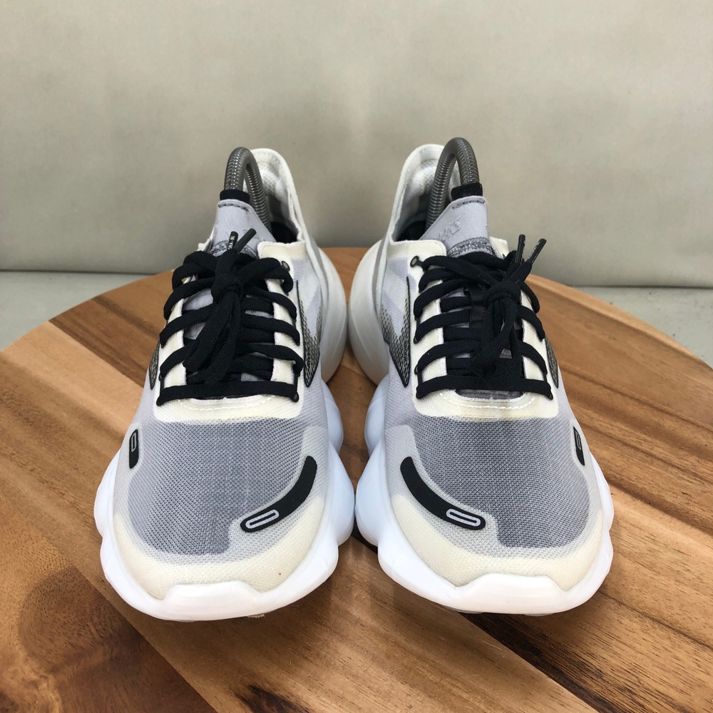 Brooks Aurora-BL Nitrogen Injected Running Shoes Womens 9 Grey White Lightweight - Picture 2 of 7